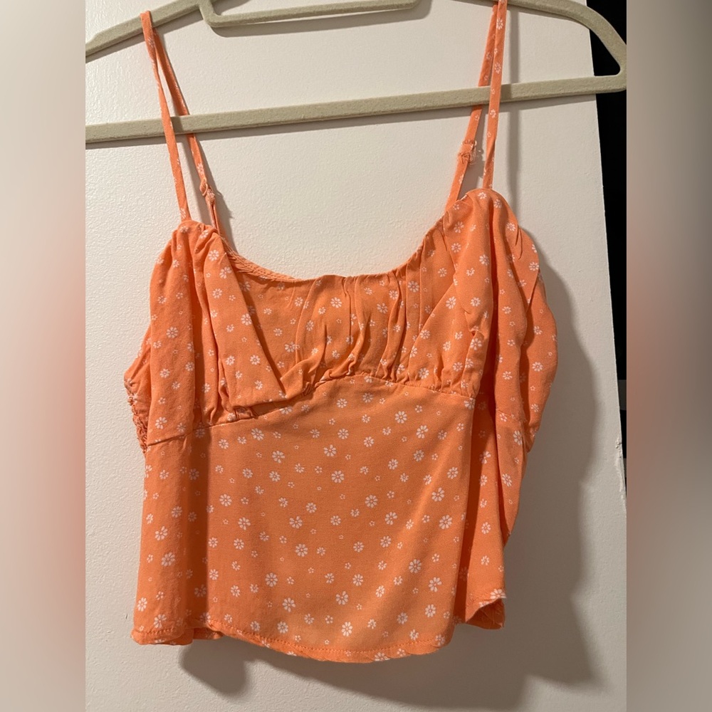 Orange tank from PacSun